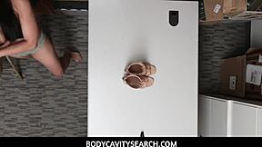 i swallow this huge monster cock in secret mall office after stealing!! 