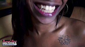 its petite evelyn swallowing tons of cum post deep bj