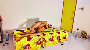 sistya's cute desi pussy creampie ends with cum swallow