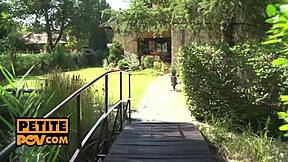 spoiled petite teen begs for your curved cock in tight anal 😈🍑