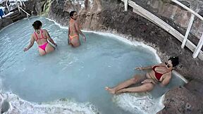 Latina Licks Big Ass in Car After Mountain Bath Hike