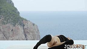 hey barely legal teen babe fingers wet pussy and small tits solo