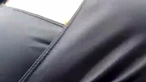 Stepmother's Massive Boobs Bounce On Outdoor Walk!