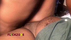 neighbors oiled ebony's huge tits and wet pussy till cum