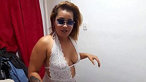 hey this tattooed colombian girlfriend loves anal pounding