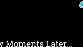 busted stepsis watching lesbian porn? now i FACE FUCK her wet bush!