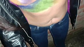 father-in-law fucks cheating daughter-in-law HARD after neighborhood PARTY