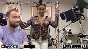 nurse forces hitachi orgasms on moaning patient guinea pig