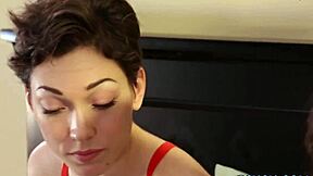 ever seen a cute teen pornstar get her ass rimmed?