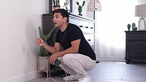 Hailey Rose's Big Naturals Bounce as Stepbro Fucks Her After Sloppy Blowjob and Wild Cowgirl Ride!