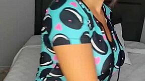 wanna play with this cute submissive latina bitch in lingerie?