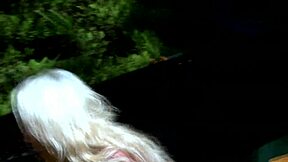 Silvia Valencia's Shaved Pussy Takes Outdoor Hardcore Facial