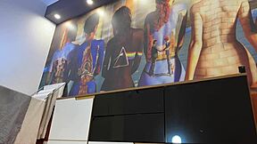 Thick thighs blonde flashes no panties school skirt ass