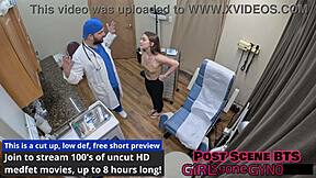 mira monroe's first gyno exam with pussy spreading closeup