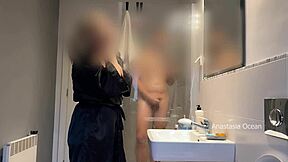 caught husband with stepmom in bathroom wanna join family voyeur fun?