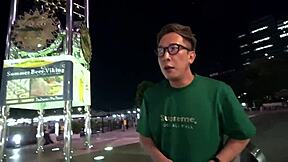 babe bent over homemade doggystyle cumshot with natural tits bouncing hard in japanese hardcore