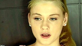 barely legal blonde student hannah hays sucks cock in uniform for old perv pov shoot?