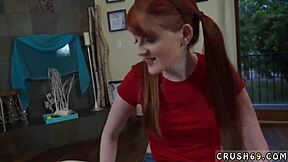 teen in fishnets masturbates intimately during taboo family cheating