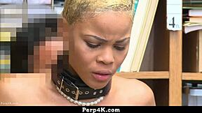 Arie Faye Shoplift Bust Cop Fucks Petite Teen