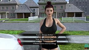 a love 60 with milf mother-in-law pounding young stud's ass