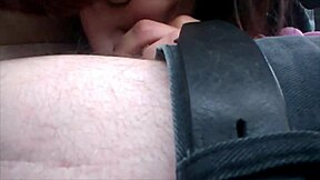 Petite teen slut strips car blowjob huge cum mouthful