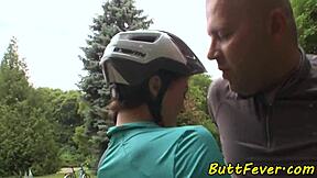 I crave that European teen assfucked outdoors then deepthroat