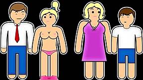 poolside stepfamily trip turns wild with petite blonde braces teen cheating ripped clothes