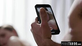 taboo qb films pounding virgin reporter cowgirl facial