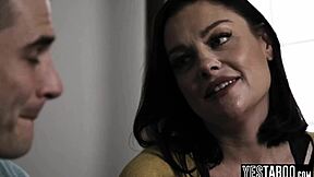 lonely stepmom draws stepson close for big cock pov intimacy