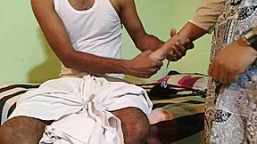 husband grabs maids daughter for sudden hard fuck session