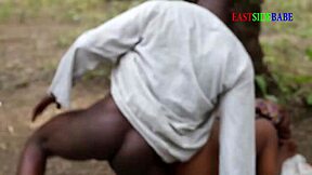 she begs for rough creampie gangbang bending over in the wild bush with big black cocks