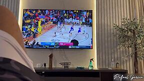 brazilian maid's juicy pussy gets pounded hard while cleaning