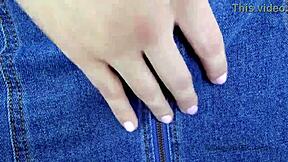 flawless model struts in then daddy roughly fucks her on sofa