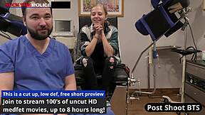 School Officer Ava Siren Fingers Pussy In Miniskirt