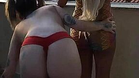 gushi and ski kiss passionately during their photo shoot