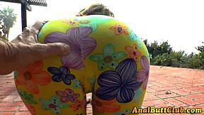 kinky brunette teen small tits gaping ass toys fetish