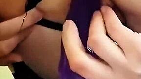 wanna zoom in on this dripping teen pussy getting toyed wide?