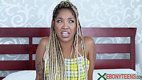 Lotus Lain teases then rides big cock in casting dreams