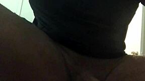 Teen strokes monster cock to huge cumshot blast