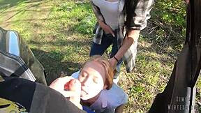 Wife forces friend to sloppy suck my cock and swallow huge face cum load