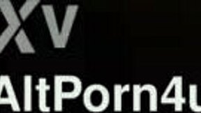 the witch bends over for her brunette lover's tongue and toys