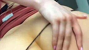 Redhead British Gymnast Deepthroats Monster Cock Rides Daddy to Legs-Shaking Orgasms in POV