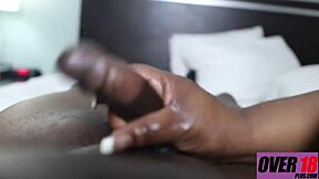 mom can't resist stroking and riding stepson's throbbing dick