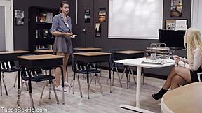 Hot Brunette with Long Legs Rides Boss Cock in Intense Office Fuck Session