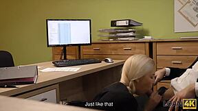 Loan4k Naughty Czech Teen Fucks Agent in Office for Cash After Steamy Interview