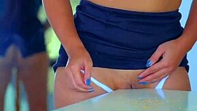 i rubbed my wet pussy so hard on that desk corner it felt amazing