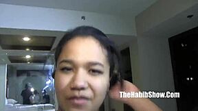 LOni LeGeND'S BLASIAN TEEN PUSSY RIPPED OPEN BY MEXICAN DEREK'S MONSTER COCK!