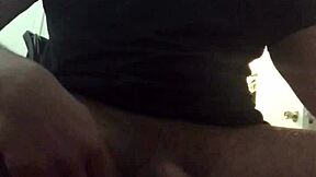 Teen strokes monster cock to huge cumshot blast