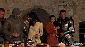 wanna see busty redhead maidens deepthroat monster cocks at medieval fairs?