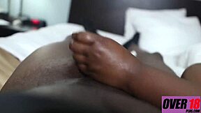 mom can't resist stroking and riding stepson's throbbing dick